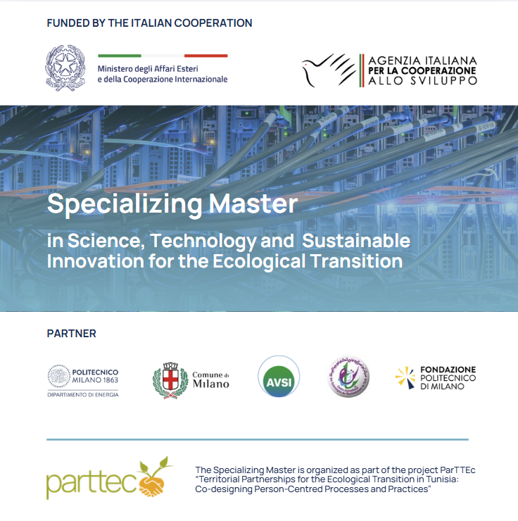 Call for Applications Open for the Specializing Master in Science, Technology and Innovation for the Ecological Transition
